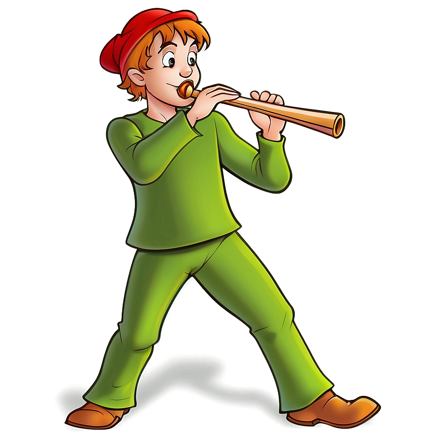 Peter Pan Playing Pan Flute Png 27