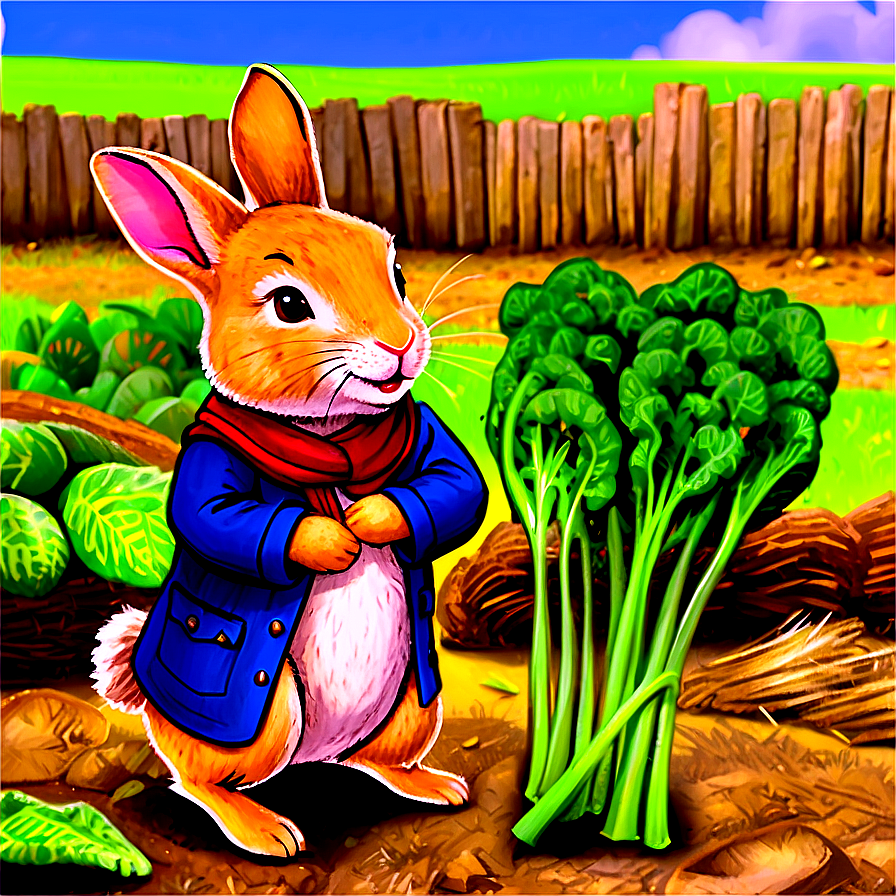 Peter Rabbit Harvest Time Png 06262024