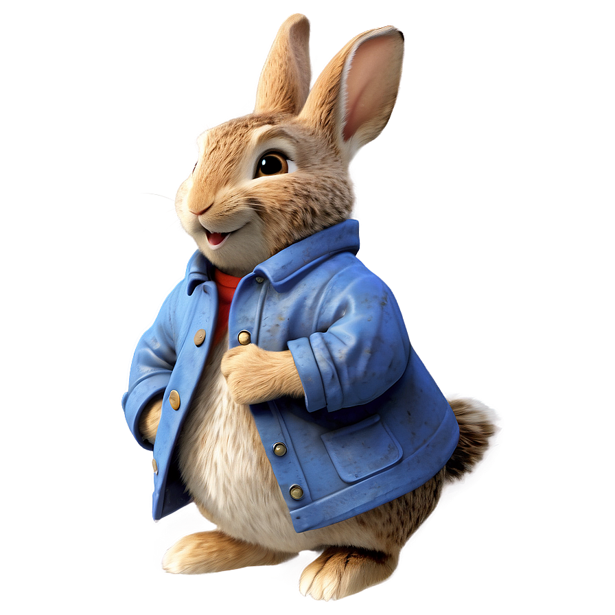 Peter Rabbit In Blue Jacket Png 06262024