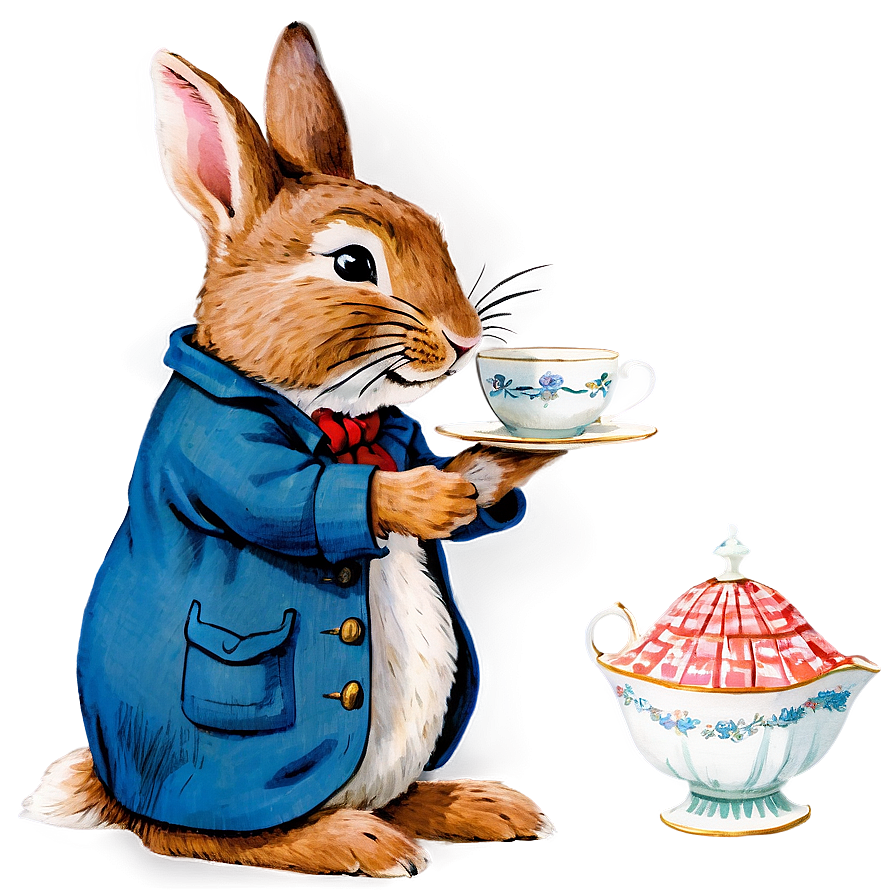 Peter Rabbit Tea Party Png Xxu21