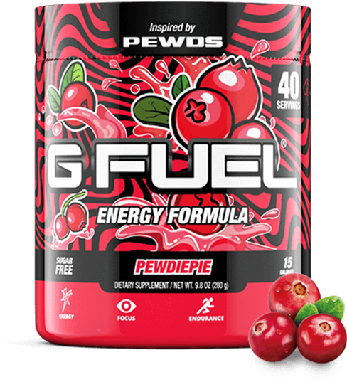 Pew Die Pie Inspired G Fuel Energy Formula Tub