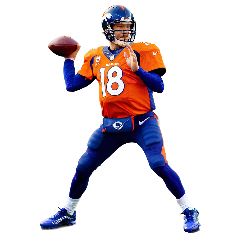 Peyton Manning In Action Png 06252024