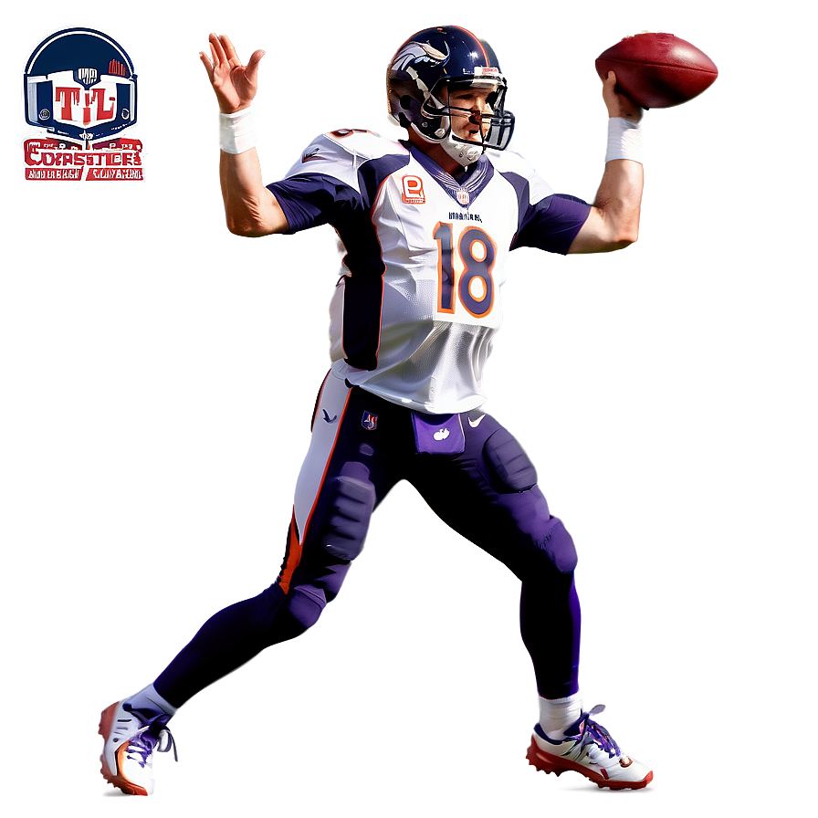 Peyton Manning In Action Png 06252024