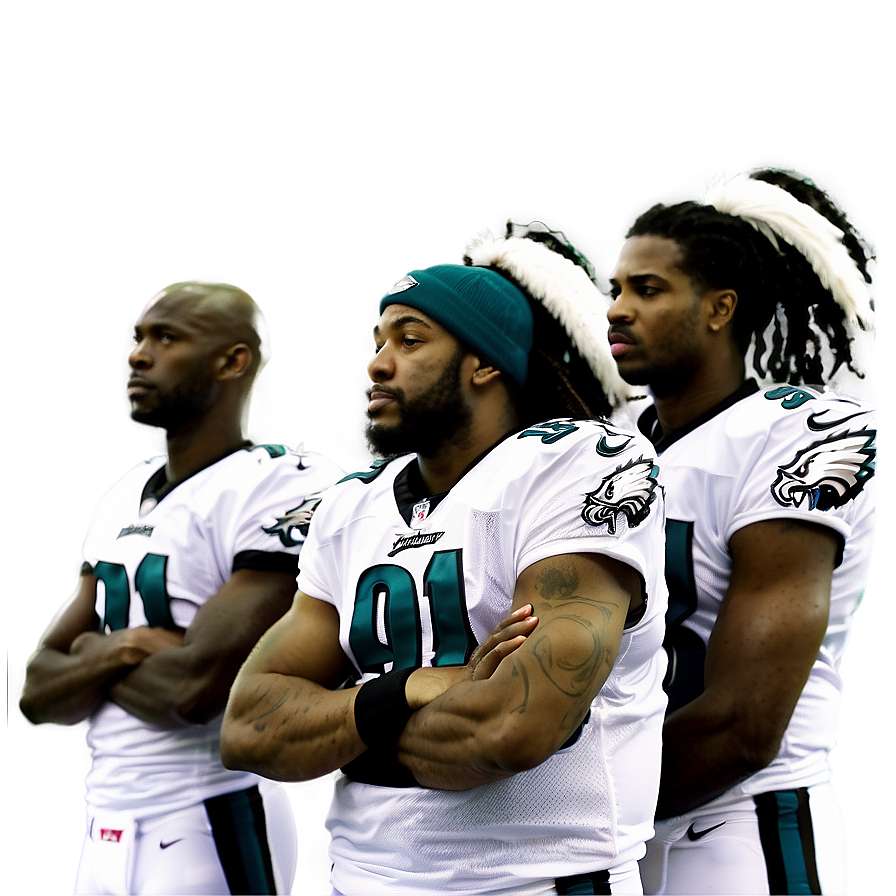 Philadelphia Eagles Team Huddle Png Wbq