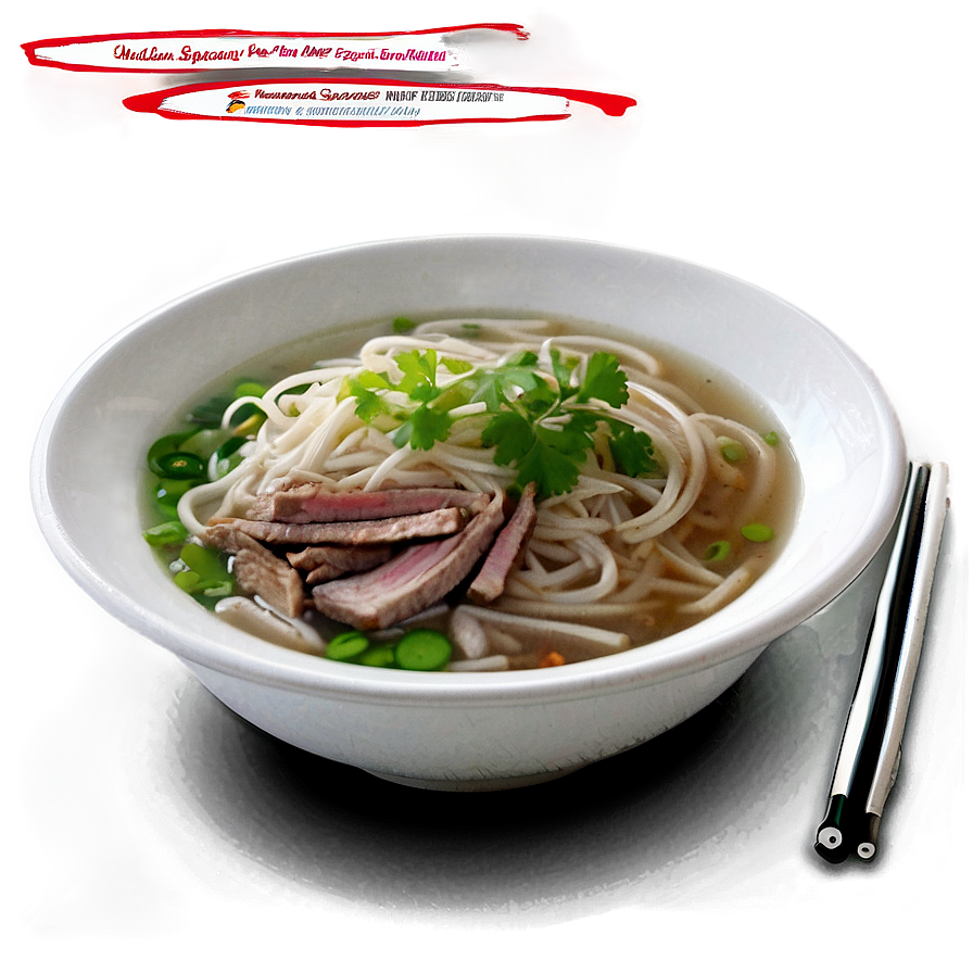 Pho Restaurant Special Png Rmn