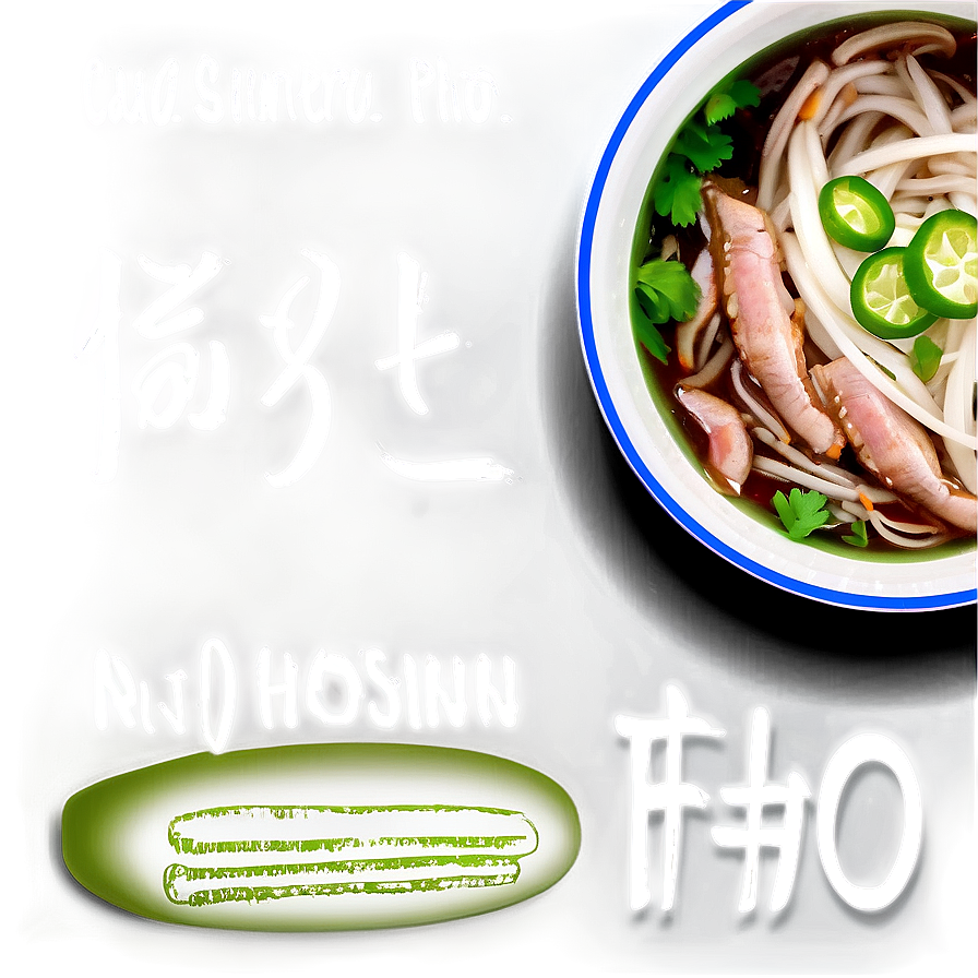 Pho With Hoisin Sauce Png 1