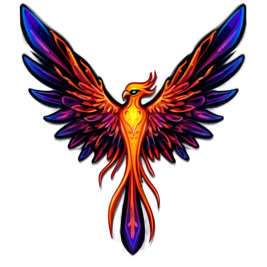 Phoenix Wing Pattern Png Yel89