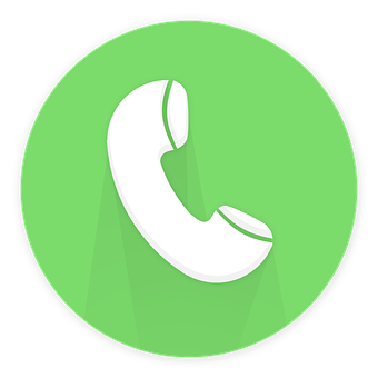 Phone App Icon Green Background