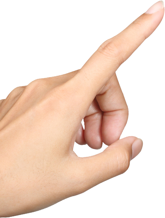 Phone Hand Gesture Isolated