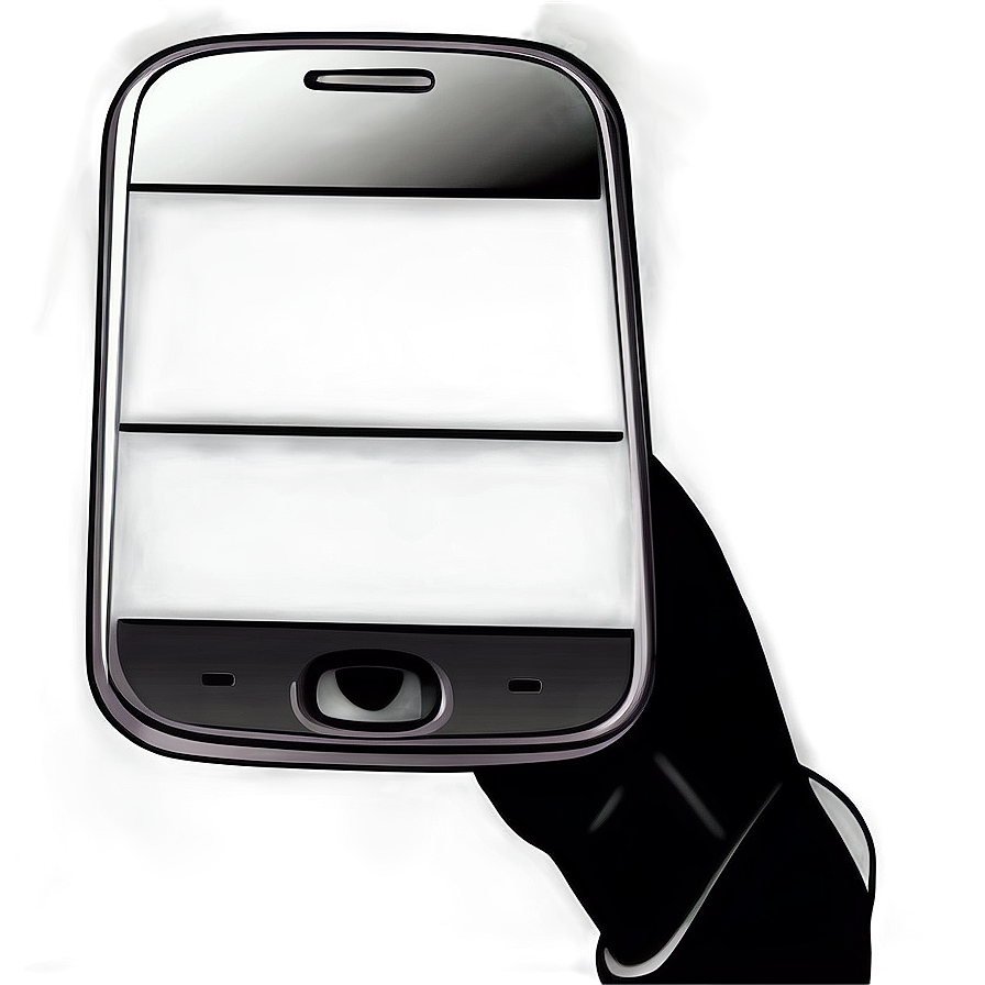 Phone Silhouette Transparent Png Fyg88