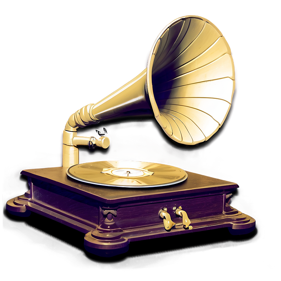 Phonograph In Sepia Tone Png Okx