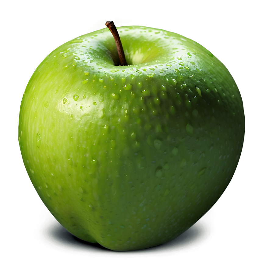 Photorealistic Green Apple Png Mge