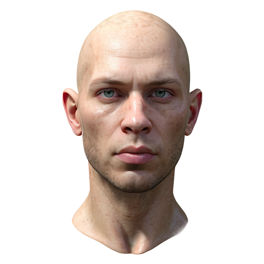 Photorealistic Human Head Png Ghq64