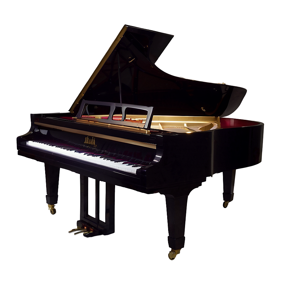 Piano Under Spotlight Png 8