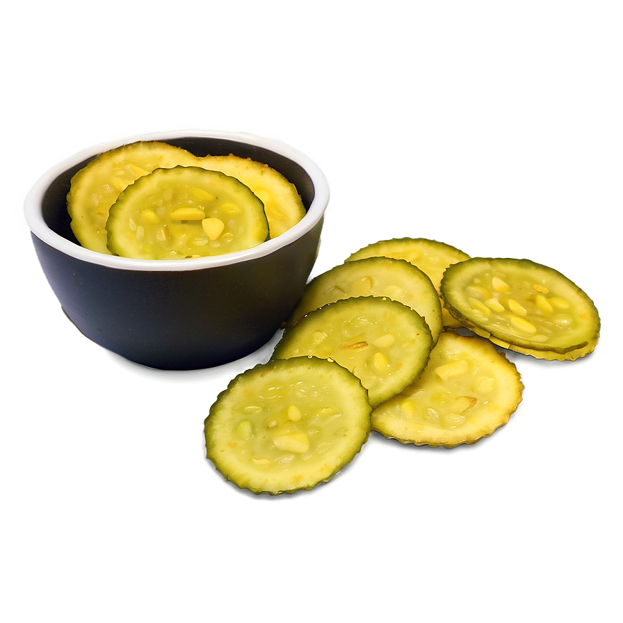 Pickle Chips Snack Png 49