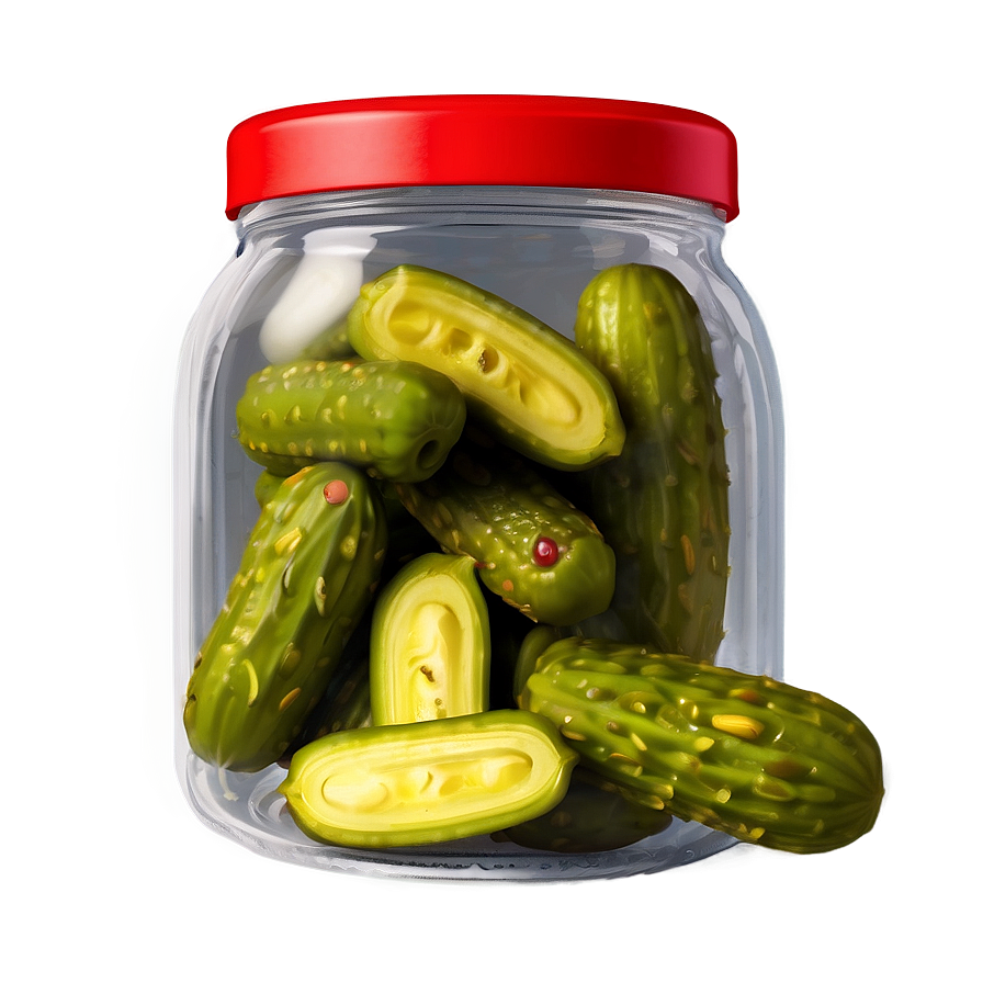 Pickle Jar With Clamp Lid Png 9