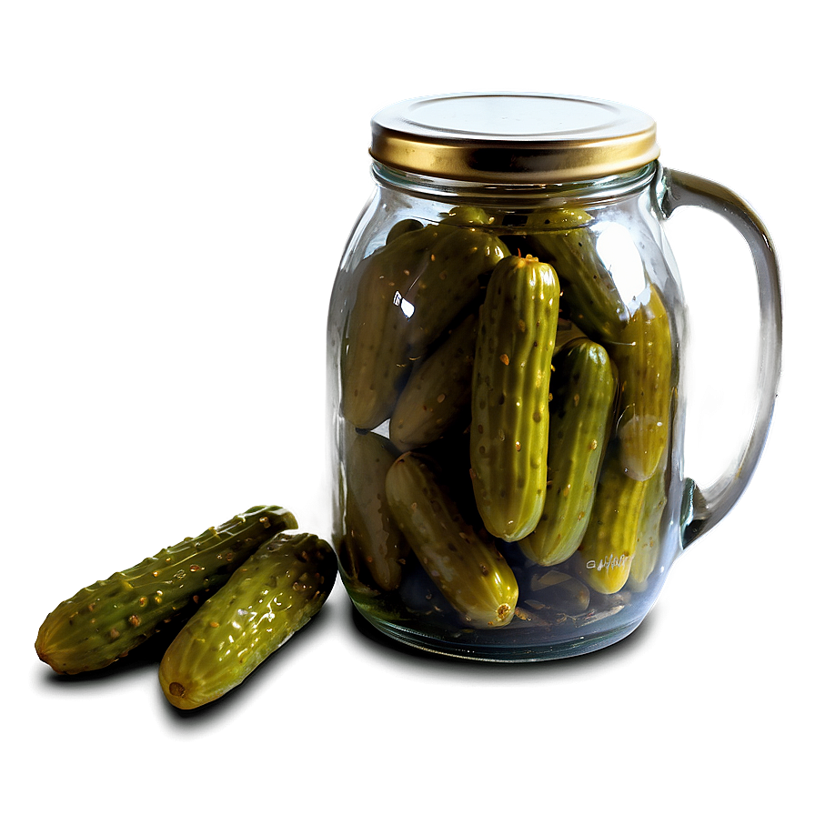 Pickle Jar With Handle Png Xvp62