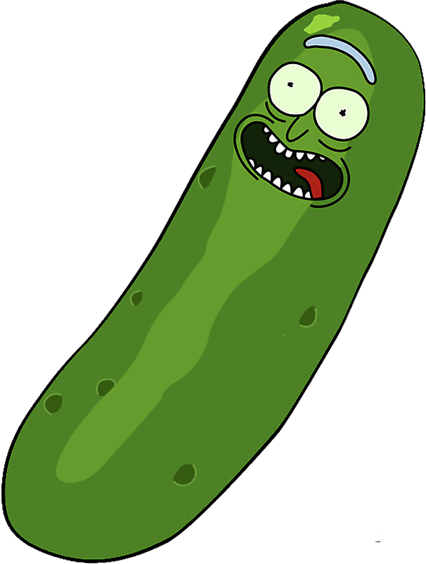 Pickle Rick Illustration