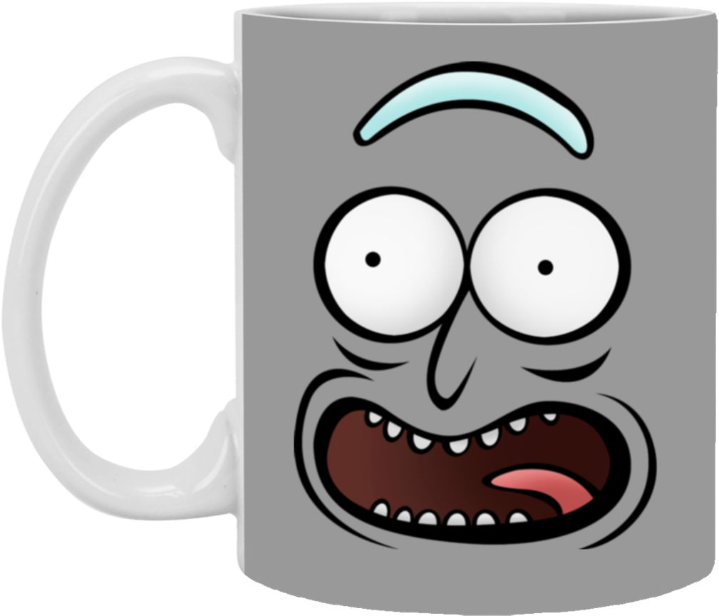 Pickle Rick Mug Design