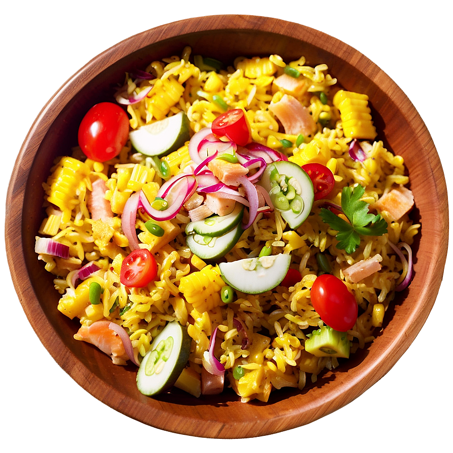 Picnic Perfect Cold Paella Salad Png 39