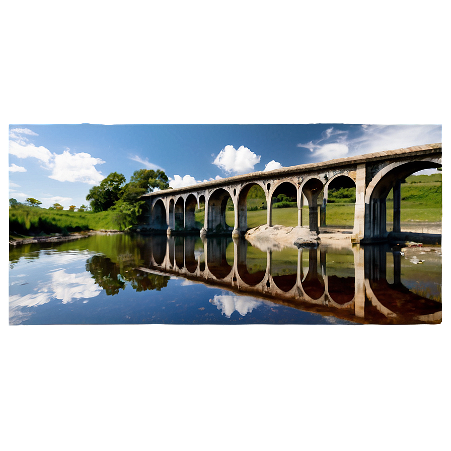 Picturesque Canal Bridge Png 05242024