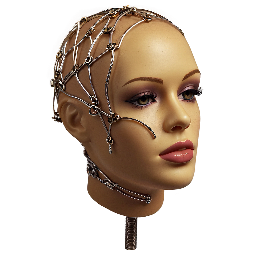 Pierced Mannequin Head Model Png Erl