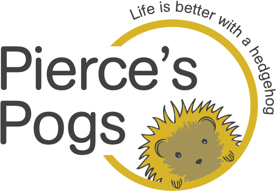 Pierces Pogs Hedgehog Logo