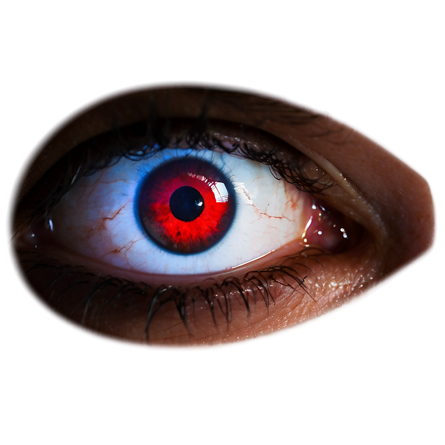 Piercing Red Eye Glow Png Jtq87