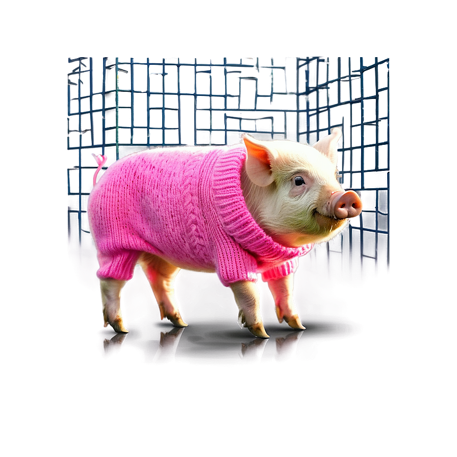 Pig In Sweater Png Uwx