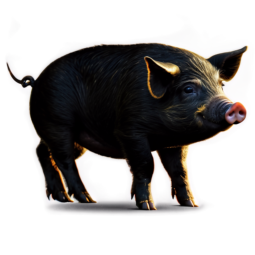 Pig Silhouette Png Khj55