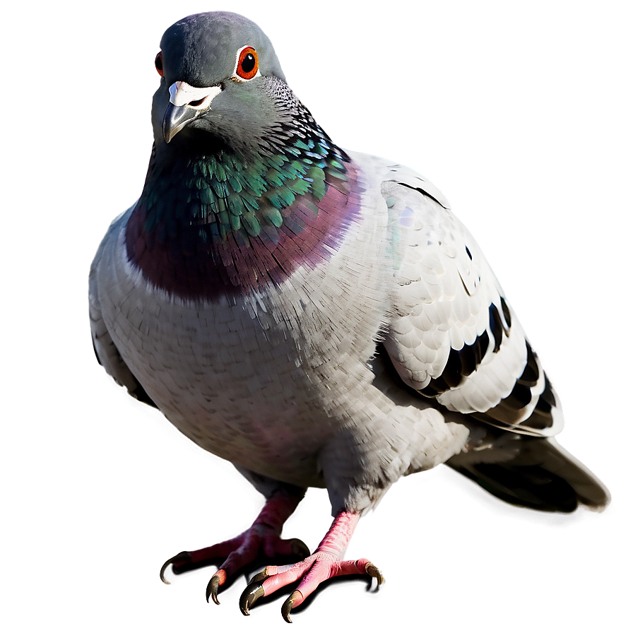 Pigeon Animated Png Whi