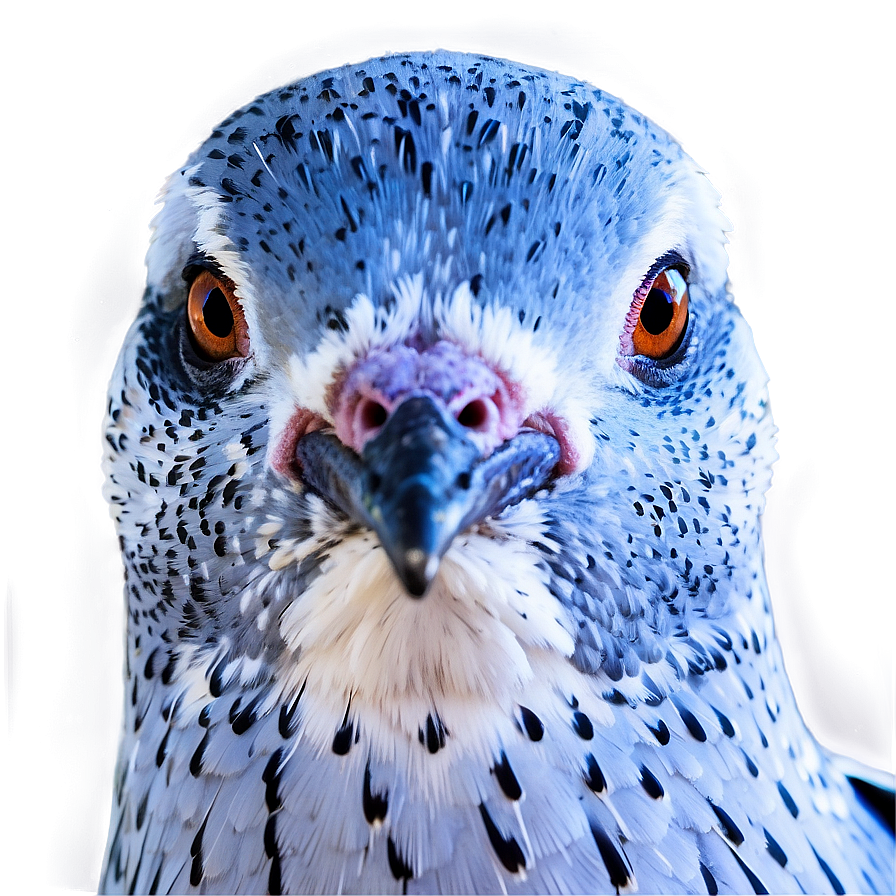 Pigeon Head Close-up Png 05242024