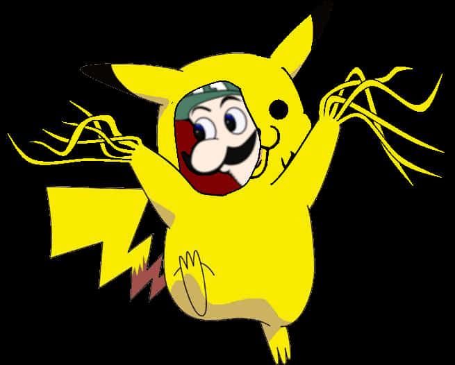 Pikachu_ Cartoon_ Mashup