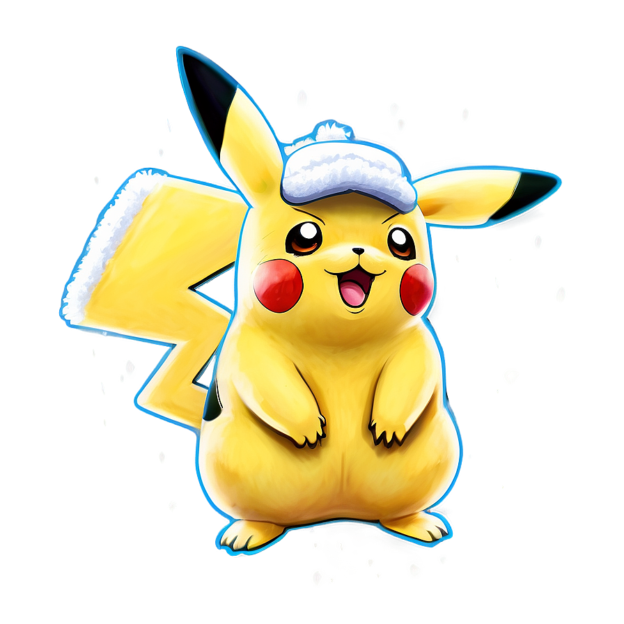 Pikachu In Snow Png Und