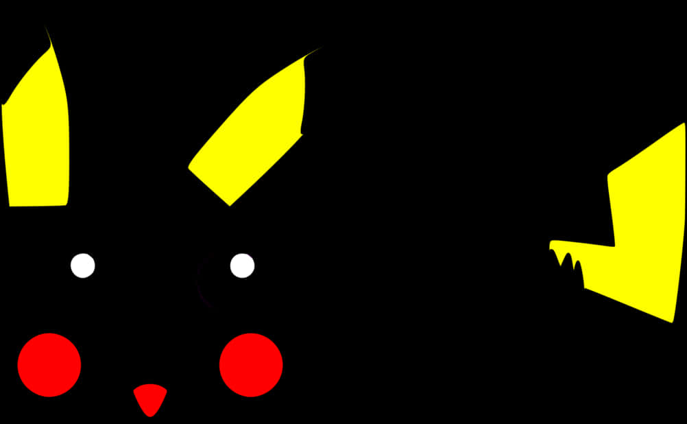 Pikachu Minimalist Art