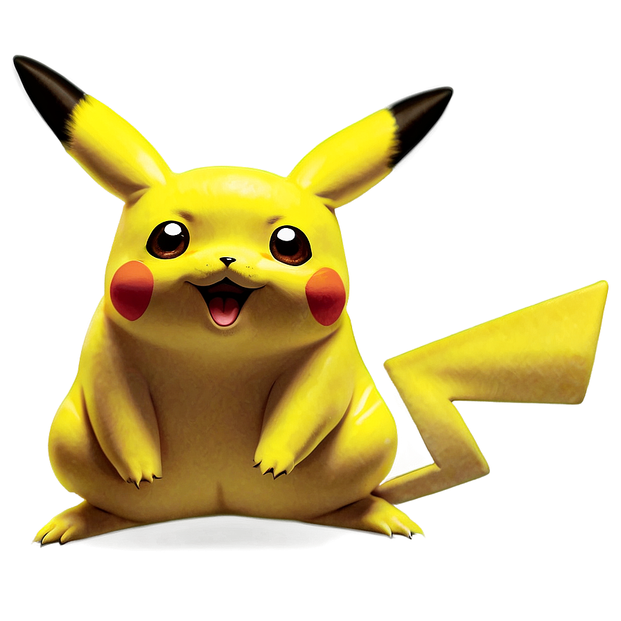 Pikachu Transparent Artwork Png 05262024