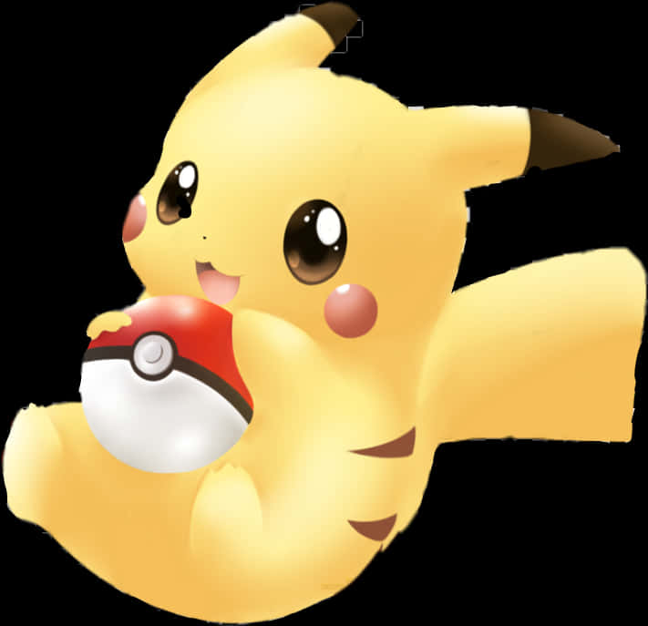 Pikachu With Pokeball