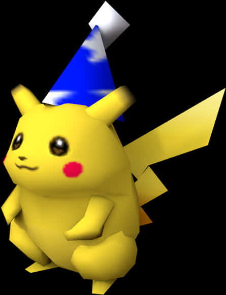 Pikachuwith Party Hat