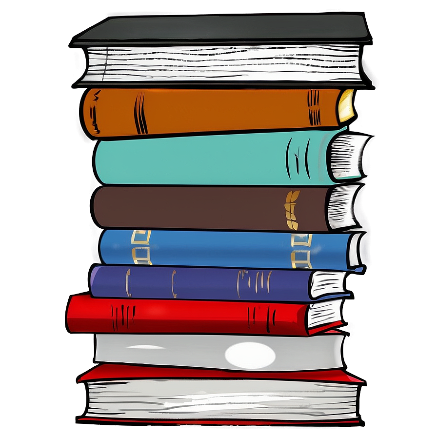 Pile Of Poetry Books Png Lsx45