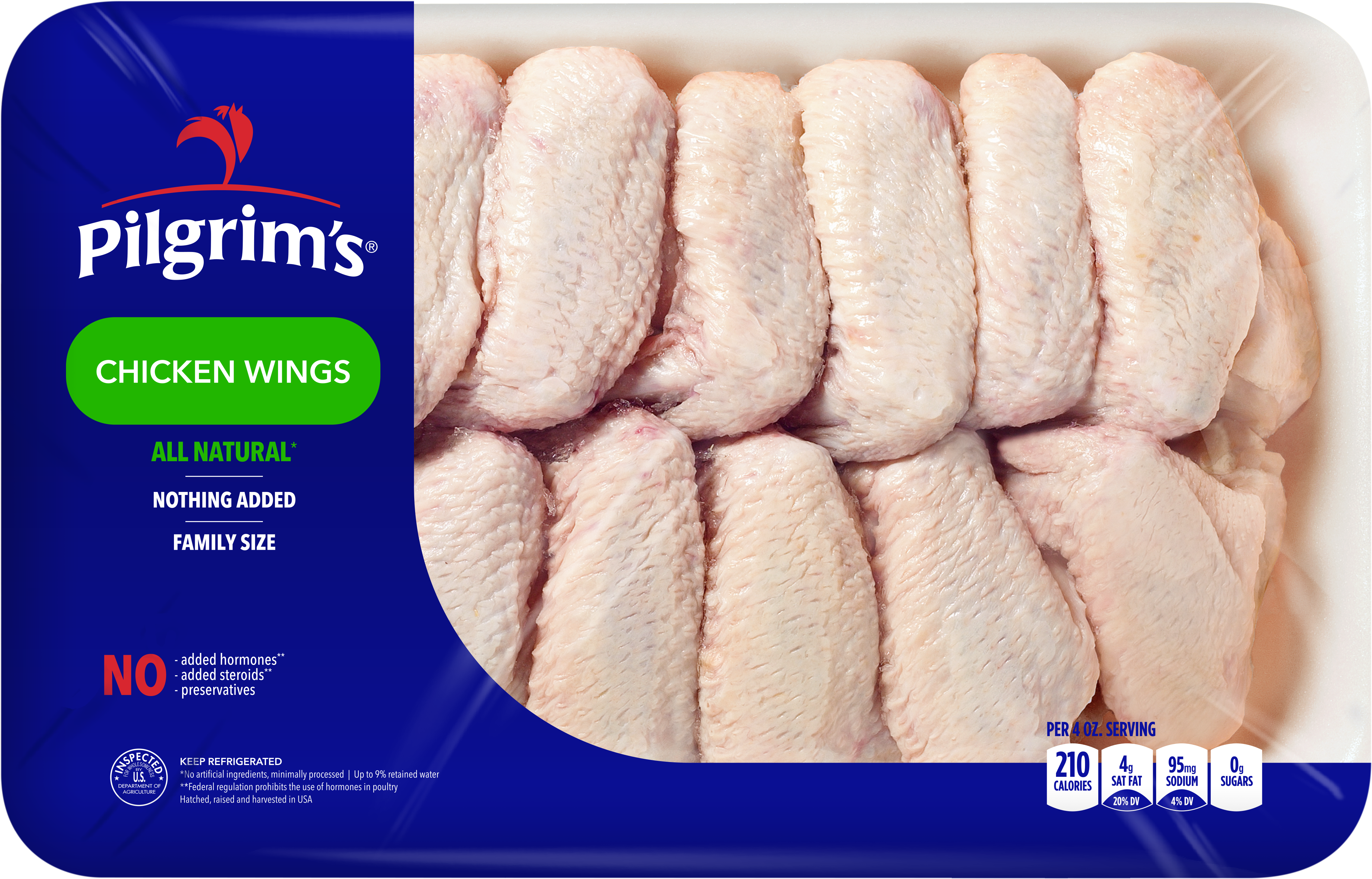 Pilgrims Chicken Wings Packaging