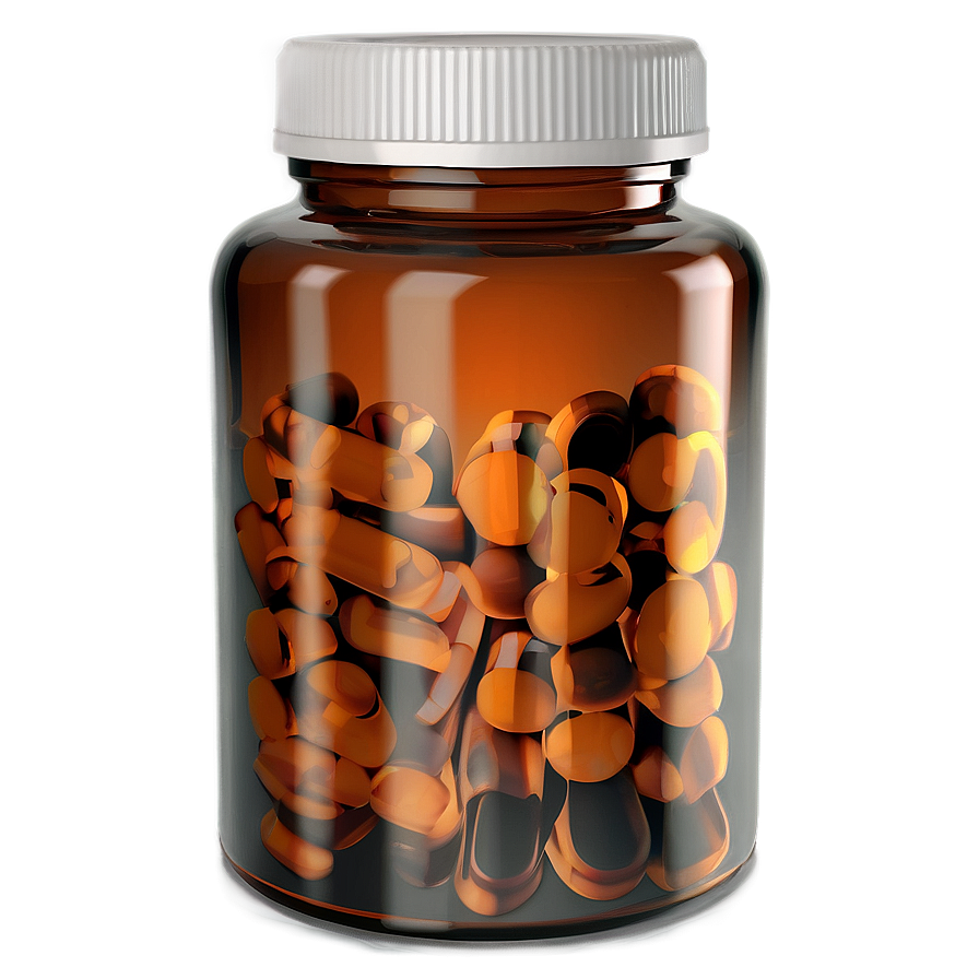 Pill Bottle Silhouette Png Tum