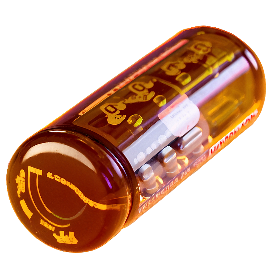 Pill Bottle Transparent Background Png 05252024