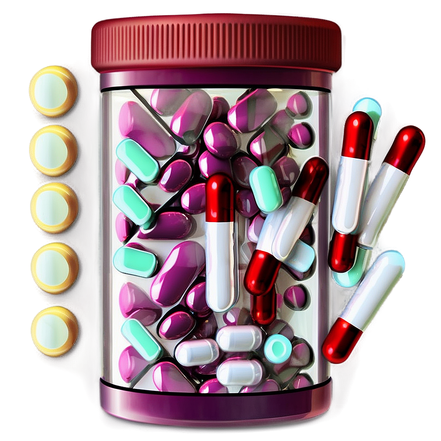 Pill Bottle Transparent Background Png Tyj54