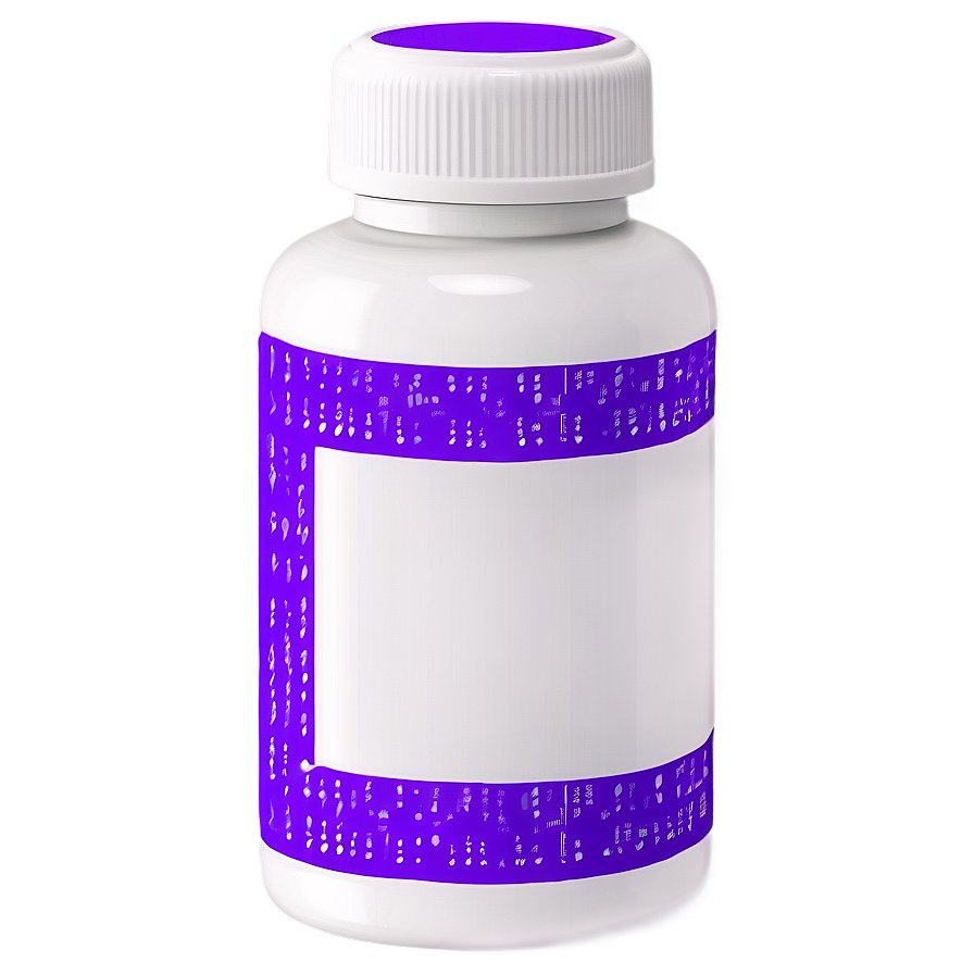 Pill Bottle With Childproof Cap Png 77