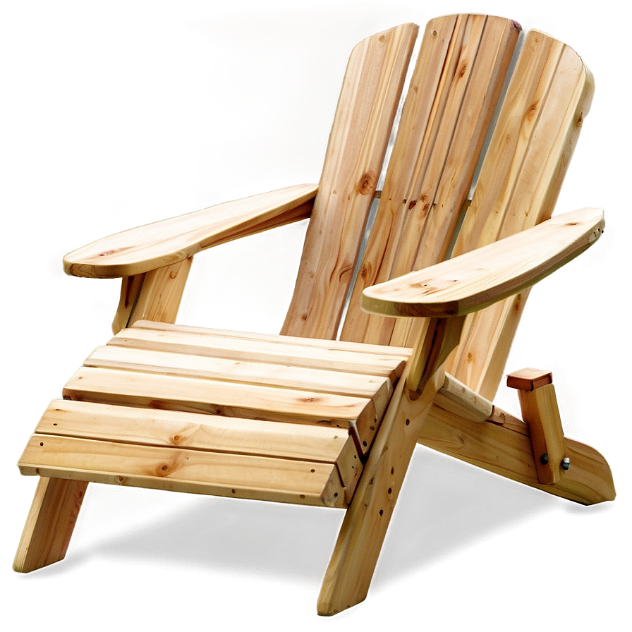 Pine Adirondack Chair Png 06292024