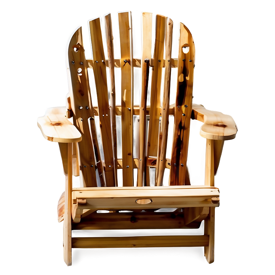 Pine Adirondack Chair Png 06292024