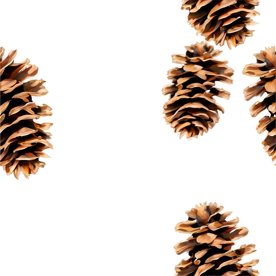 Pine Cone Cluster Png Fjm48