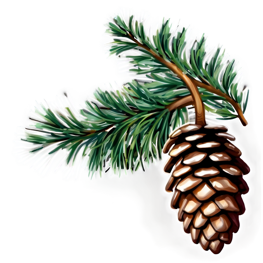 Pine Cone Design Png 51