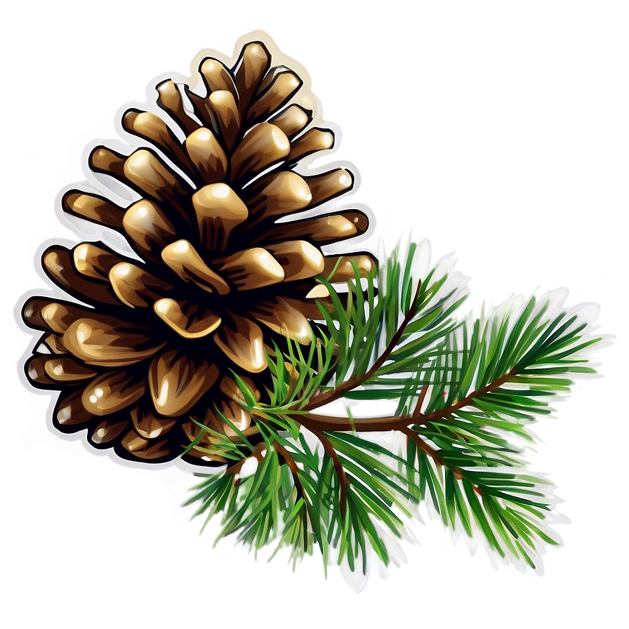 Pine Cone Design Png Jrc