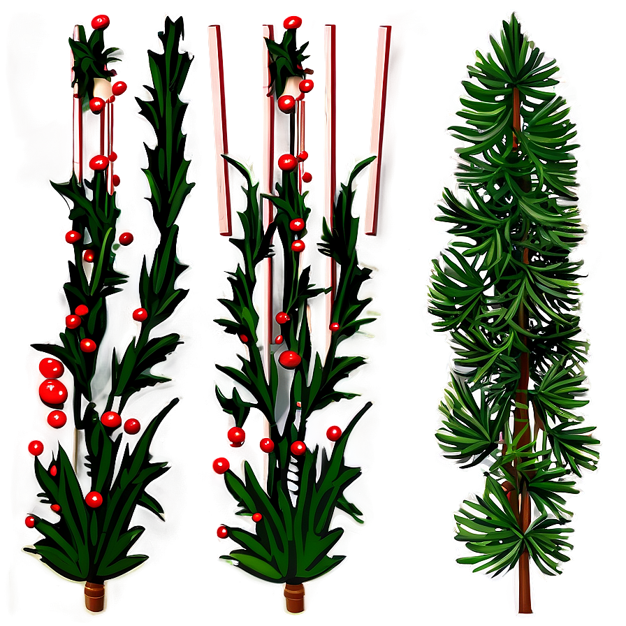 Pine Garland Clipart Png Fpe1